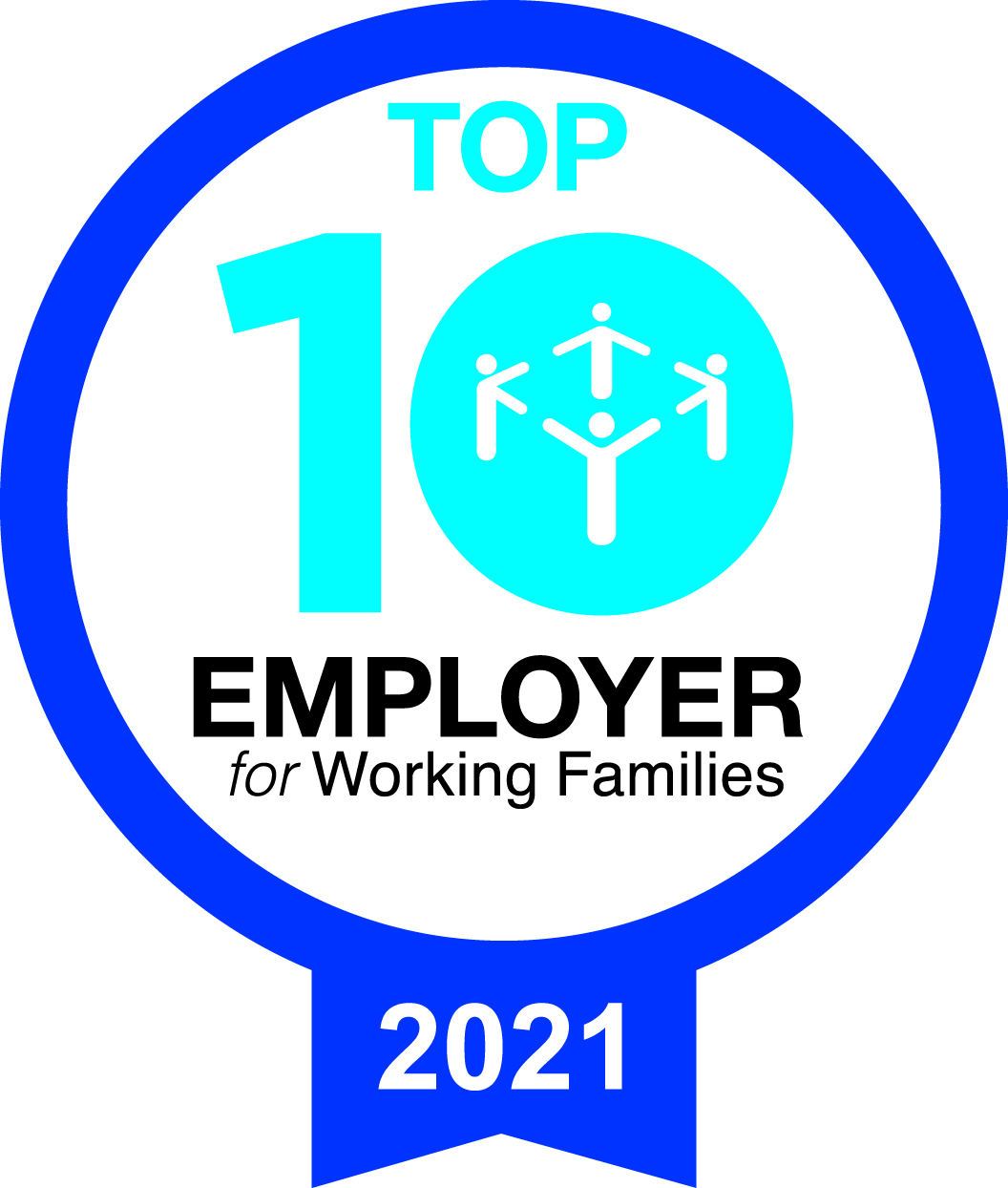Top 10 employer for working families 2021