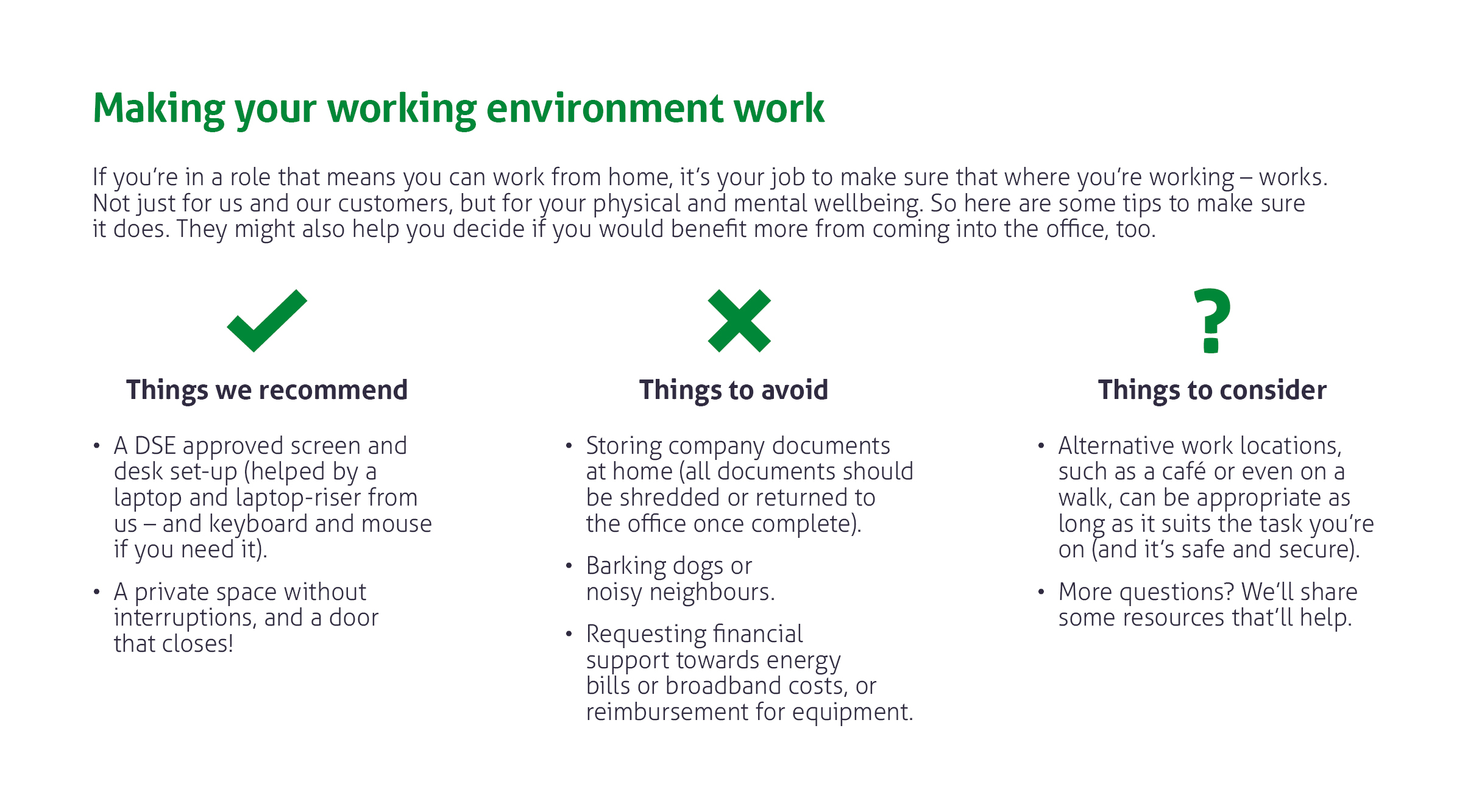 Ways of Working Yorkshire Building Society Careers